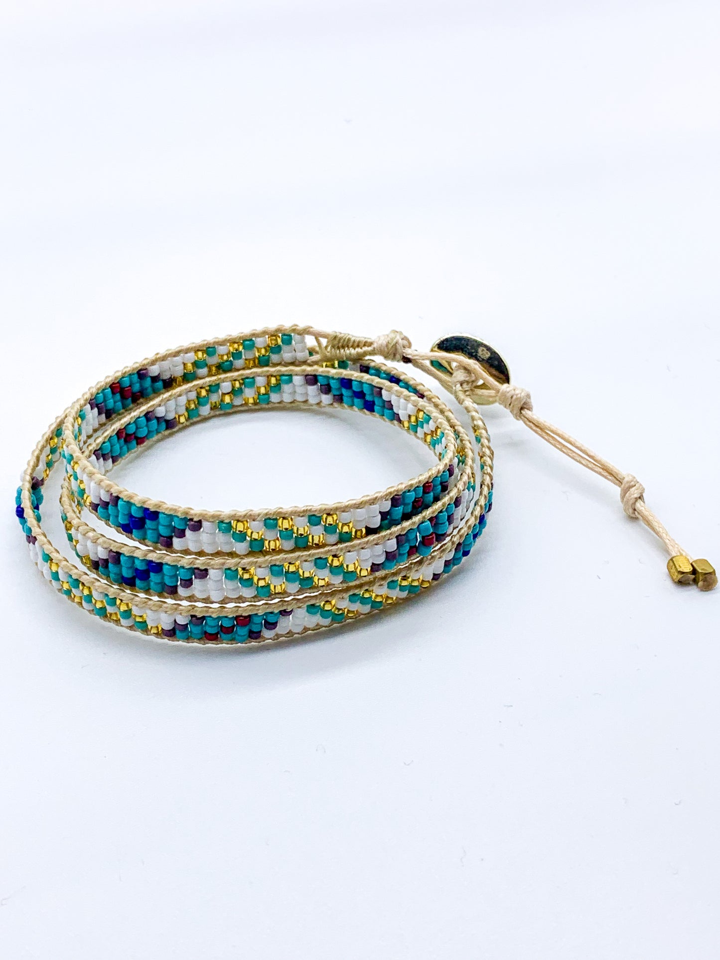 Wrap bracelet hand made